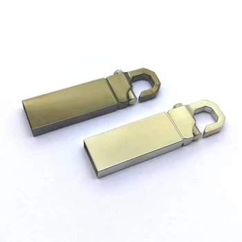 10 Штук оптом Кнопка Металлический корпус USB-диска USB Shell они подходят для длинной UDP flash Mini Metal Shell В нем нет чипа памяти