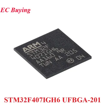 STM32F407IGH6 STM32F407 STM32 F407IG F407IGH6 UFBGA-201 ARM Cortex-M4 32-разрядный Микроконтроллер-Микросхема MCU IC Controller Новый Оригинальный