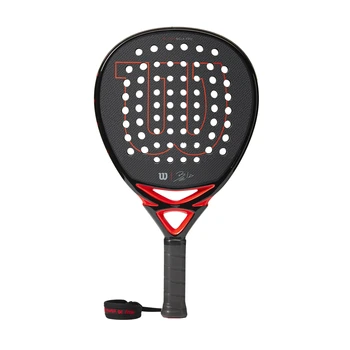 Ракетка для падел-тенниса с чехлом, профессиональная спортивная ракетка из мягкого углеродного волокна EVA Face Paddle