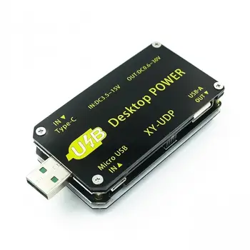 XY-UDP Цифровой USB Преобразователь Постоянного Тока CC CV 0,6-30V 5V 9V 12V 24V 2A 15W Модуль Питания Настольный Регулируемый Источник Питания