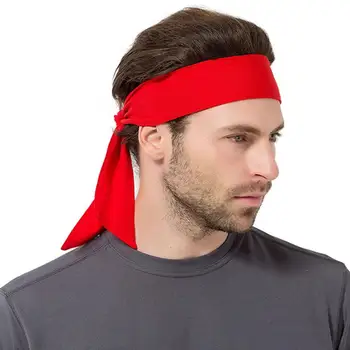 Практичная спортивная повязка на голову, нескользящая, впитывающая пот, спортивная повязка на голову унисекс