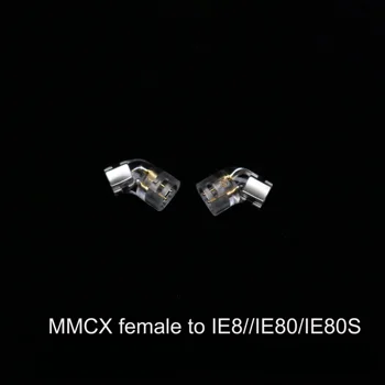 MMCX/0,78 ММ Для Sennheiser IE8 ie8i IE80 IE80S IE40PRO IE400 IE500 PRO Адаптер для преобразования Штыревой головки для женских наушников