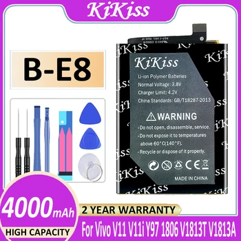 Аккумулятор Bateria KiKiss B-E8 4000 мАч Для Мобильного Телефона Vivo 1806 V1813A V1813T V11 V11i Y97 Bateria