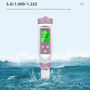 Тестер качества воды в аквариуме Эффективная передовая технология Широкий спектр приложений Онлайн-подключение Точное измерение