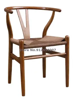 Обеденный стул из массива дерева, ресторанное домашнее кресло, стул Taishi, спинка кресла, кофейный стул для отеля, простой стул для отдыха y