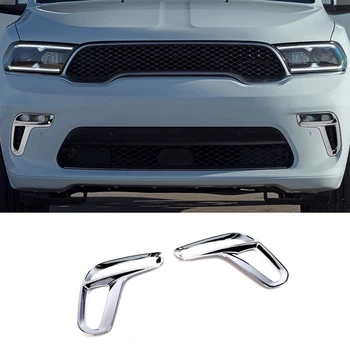 Комплект из 2 предметов, крышка переднего противотуманного фонаря, отделка из АБС-пластика, аксессуары для украшения Dodge Durango 2015-2023