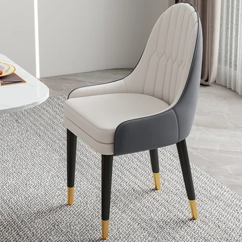 Дизайнерские Роскошные Обеденные стулья для отдыха, современные скандинавские Обеденные стулья для гостиной, Sillas De Comedor, Предметы домашнего обихода WZ50DC