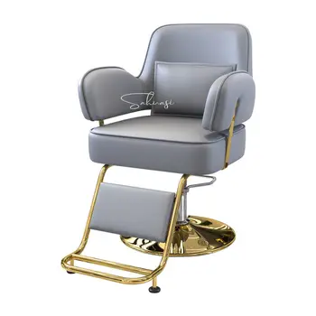 Парикмахерское кресло, салон специальной стрижки, Современный стиль, Поворотный подъемник для мебели, Парикмахерские кресла для красоты