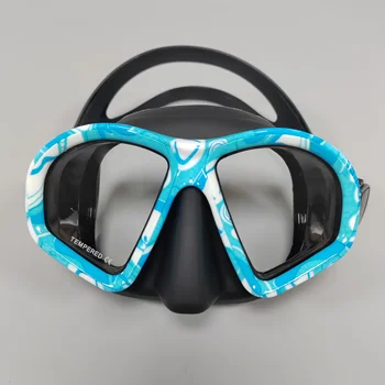 Маска для подводного плавания для взрослых Силиконовые очки для подводного плавания Снаряжение для плавания с аквалангом Инструменты для плавания