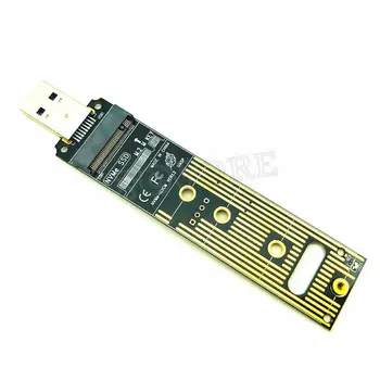 NVME USB адаптер M.2 NVMe к USB 3,1 SSD адаптер 10 ГБ USB3.1 Gen 2 для Samsung 970 960 Для Intel M2 NVMe 2230 2242 2260 2280 SSD