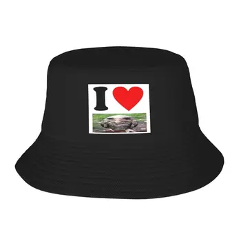 Новая шляпа-ведро i love lamont (мокрая сова), рыболовная шляпа, модные аниме-шляпы boonie, мужские кепки, женские