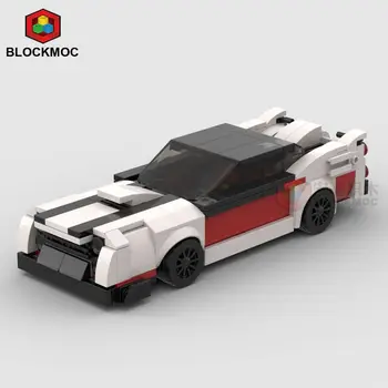 MOC Bricks Initial D Movie AE86 GT GTR Гоночный спортивный автомобиль Speed Champion Racer Строительные блоки Технические Автомобили Игрушки Для мальчиков Подарки