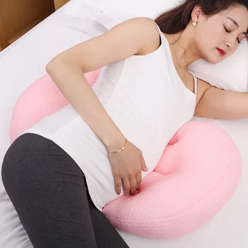 Подушка для беременных женщин, защищающая талию во время сна, U-образная Многофункциональная Подушка для сна на животе