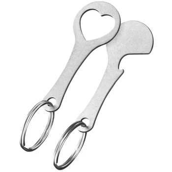4 Штуки съемника для тележки для покупок из нержавеющей стали-жетон для тележки для покупок в качестве кольца для ключей-можно отсоединить напрямую
