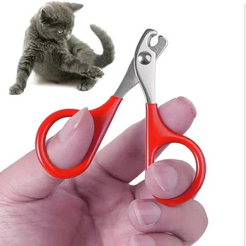 Кошачьи ножницы для ногтей, кусачки для ногтей для домашних собак, Триммер для когтей на ногах, Профессиональные средства для ухода за домашними животными для маленьких щенков, собак, кошек