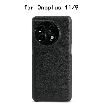 Чехол из натуральной кожи Carcasa для Oneplus 11 Case Luxury Back Phone Skin Funda Coque для Oneplus 9 /9Pro Fundas Capa 1 + ACE2