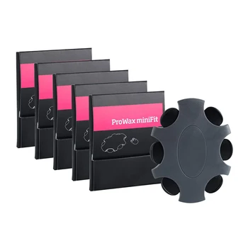 (5 упаковок / 30 шт) Восковые накладки для слуховых аппаратов Oticon ProWax MiniFit, Сменные восковые фильтры (1 мм)