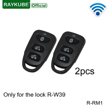 RAYKUBE R-RM1 2шт беспроводных ключей дистанционного управления Работают с нашим электрическим замком R-W39