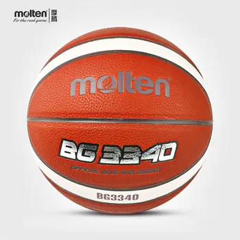 Баскетбол Molten B7G3340 В помещении и на улице Из прочной мягкой кожи Стандартная игра для взрослых Тренировочный баскетбол