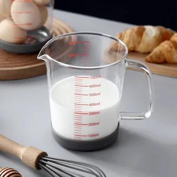 Onlycook кухонный стеклянный мерный стакан, чаша для весов, мерный стакан для выпечки, чашка для яиц, чашка для молока