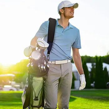 Ремни для сумки для гольфа, ремни для рюкзака, замена одного ремня для сумки для гольфа, регулируемый толстый мягкий ремень для сумки, простая установка
