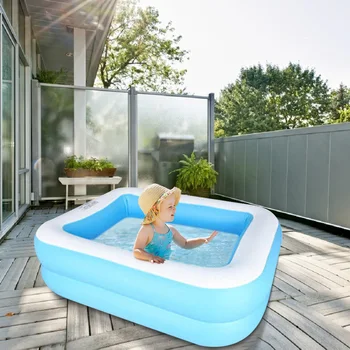 Надувной бассейн, утолщенный износостойкий детский бассейн, принадлежности для плавания для взрослых
