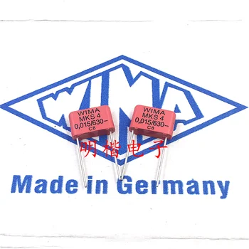 Бесплатная доставка 10шт/30шт WIMA Германия конденсатор MKS4 630V 0.015 МКФ 630V153 15NF P = 10 мм