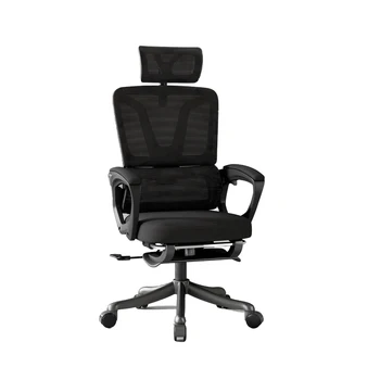 Вращающееся офисное кресло, пригодное для жизни, удобное и малоподвижное, Дышащее, не поддающееся деформации Эластичное сетчатое покрытие