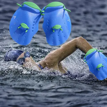 Взрослые И дети Профессиональные весла для плавания Корректирующие пояса Ласты для рук Перчатки с перепонками на ладонях Водные виды спорта